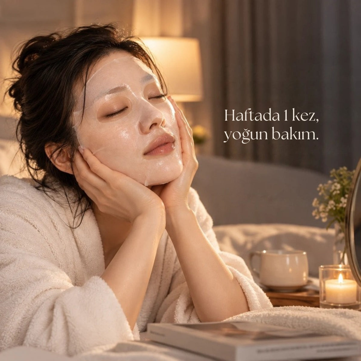 Golden Jelly Mask Royal Jelly ile haftada bir yoğun bakım