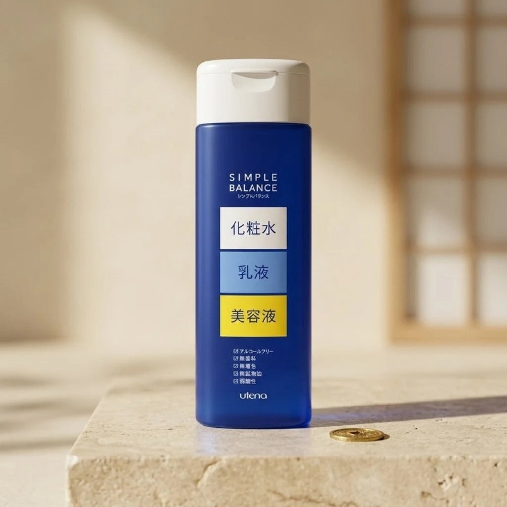 Utena Simple Balance Whitening Lotion şişesi