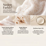 Everish Aloe Scrub'ın mikro köpük, botanik partikül ve emilim özellikleri