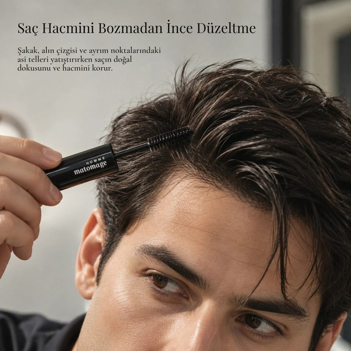 Matomage Homme Point Design Stick ile saçta ince düzeltme