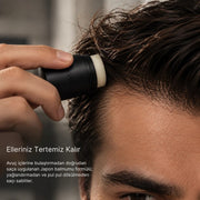 Matomage Homme stick wax'ın saça doğrudan uygulanması