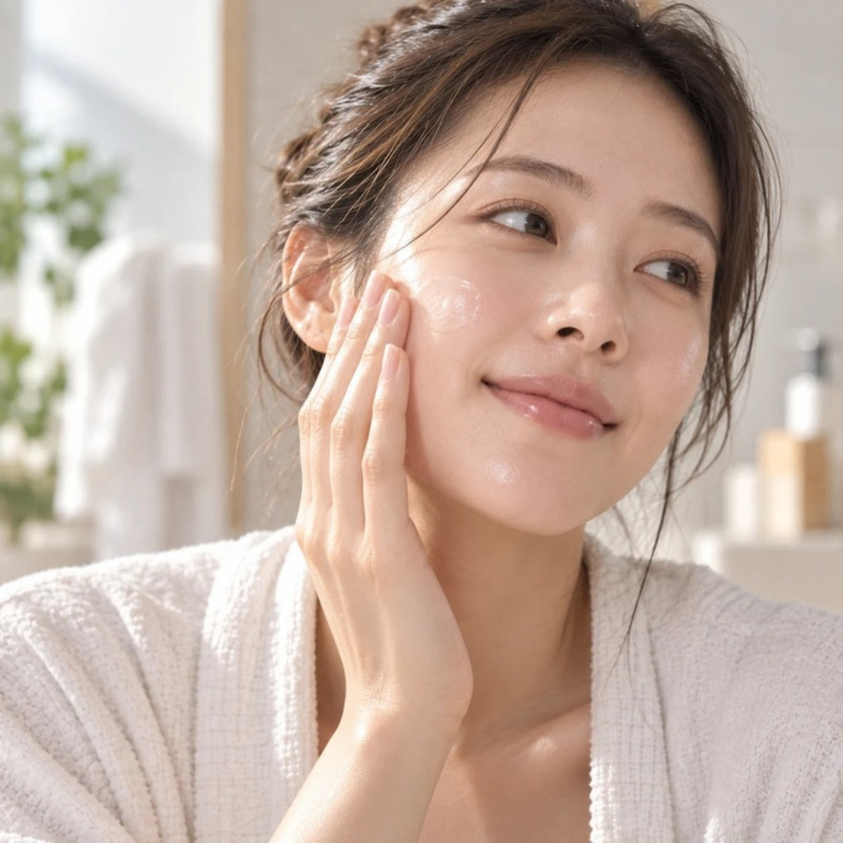 Simple Balance Moisture Gel HA sonrası nemli görünen cilt