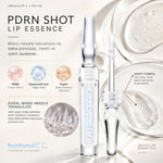 PDRN Shot Lip Essence içerikleri: PDRN, hyaluronik asit, peptit ve mikro-needle teknolojisi