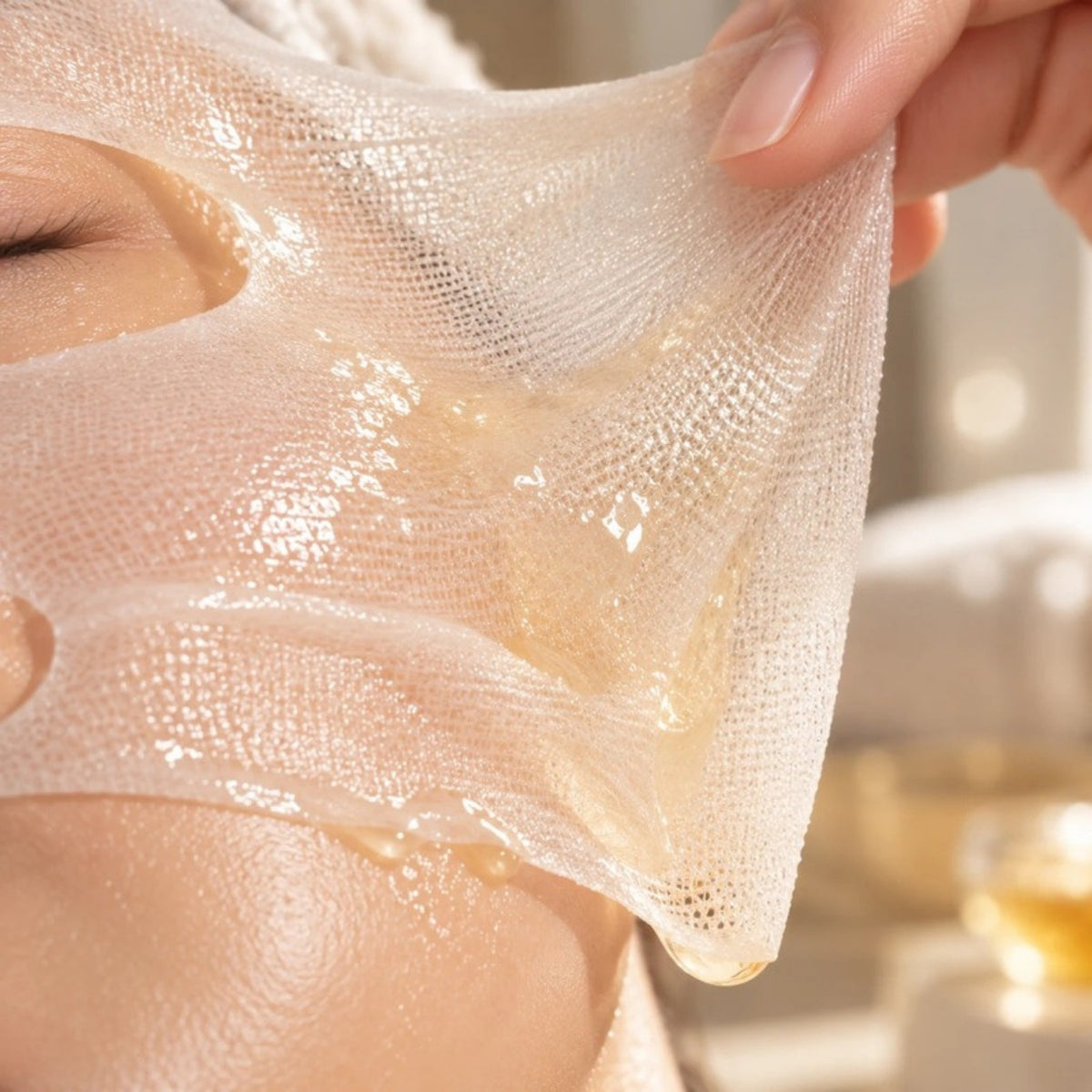 Golden Jelly Mask Royal Jelly jel maske kağıdı