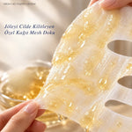 Golden Jelly Mask Kolajen jöleli kağıt mesh dokusu