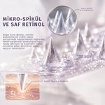 Needle Serum A mikro-spikül ve retinol taşıma teknolojisi