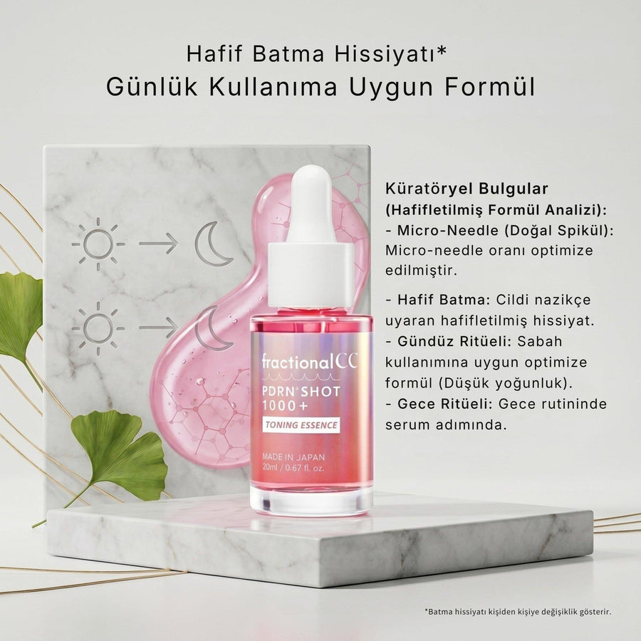 fractional CC - PDRN Shot 1000＋ Toning Essence Cilt Bakımı - JBeautyTR