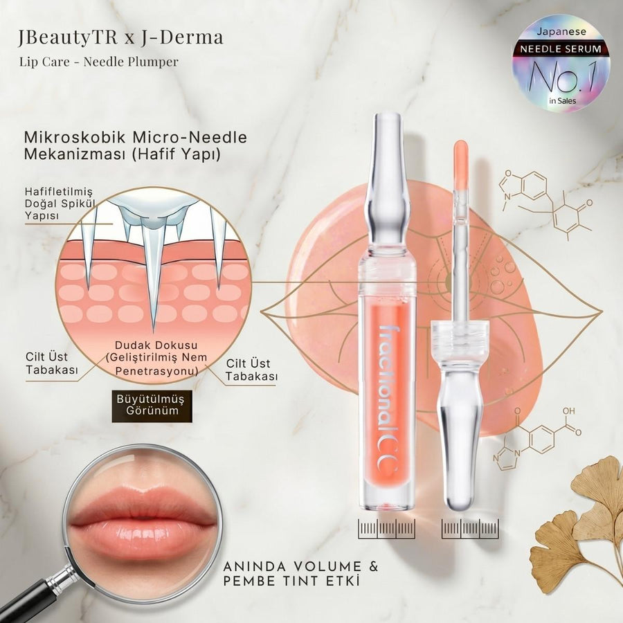 fractional CC - PDRN Shot Lip Plumper Cilt Bakımı - JBeautyTR