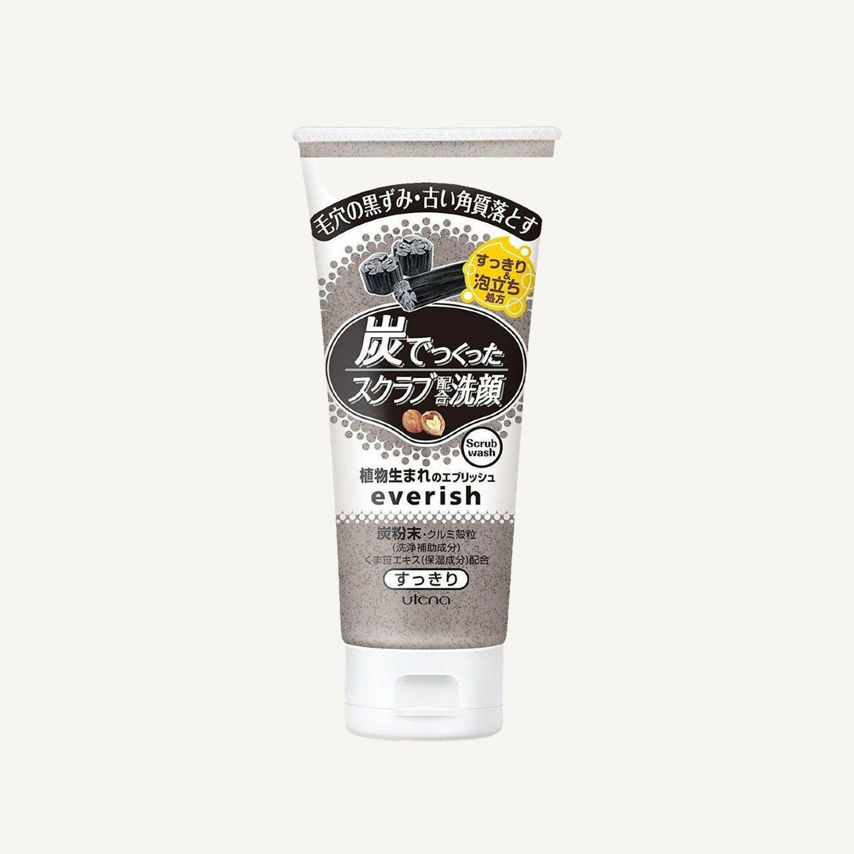 Utena Everish Charcoal Scrub Facial Wash (135 g) ürün görseli