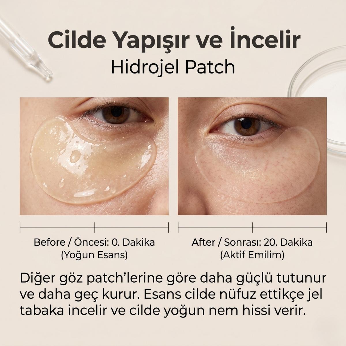Today's Cosme - Vitacos Hydrogel Eye Patch (60 adet) - JBeautyTR