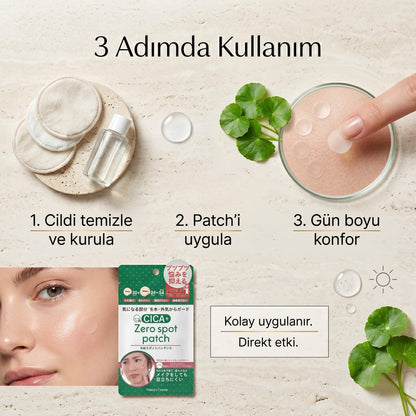 Today's Cosme - Zero Spot Patch Cica (54 adet) Cilt Bakımı - JBeautyTR