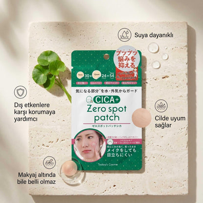 Today's Cosme - Zero Spot Patch Cica (54 adet) Cilt Bakımı - JBeautyTR