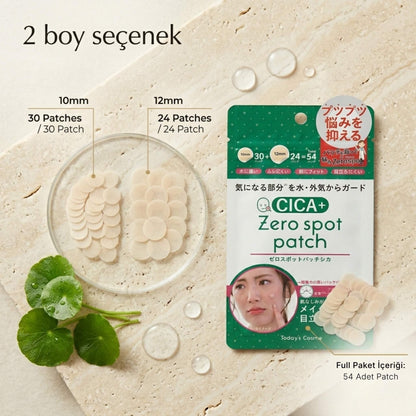 Today's Cosme - Zero Spot Patch Cica (54 adet) Cilt Bakımı - JBeautyTR