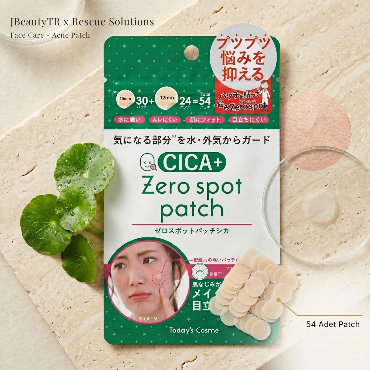 Today's Cosme - Zero Spot Patch Cica (54 adet) Cilt Bakımı - JBeautyTR